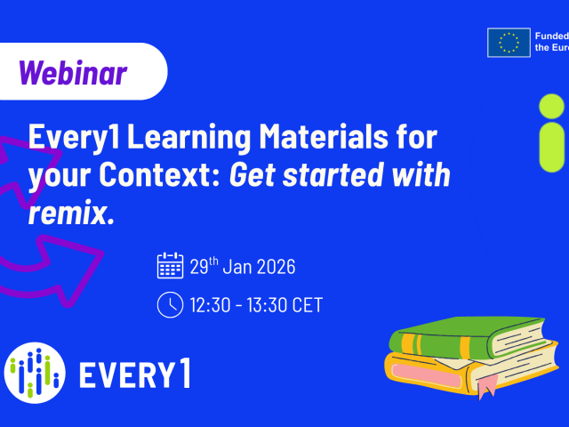 Visual for the webinar with title and date